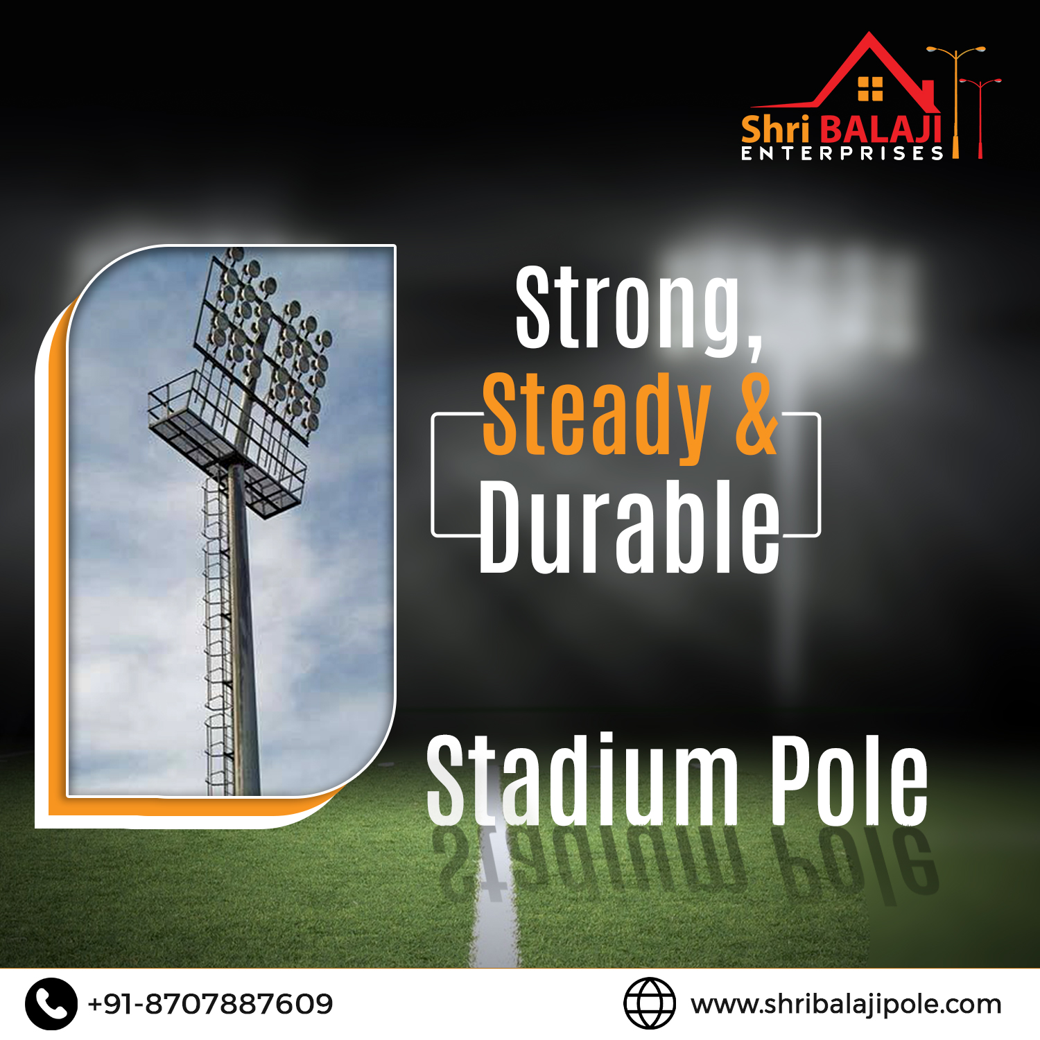 Cricket Stadium Pole Manufacturers