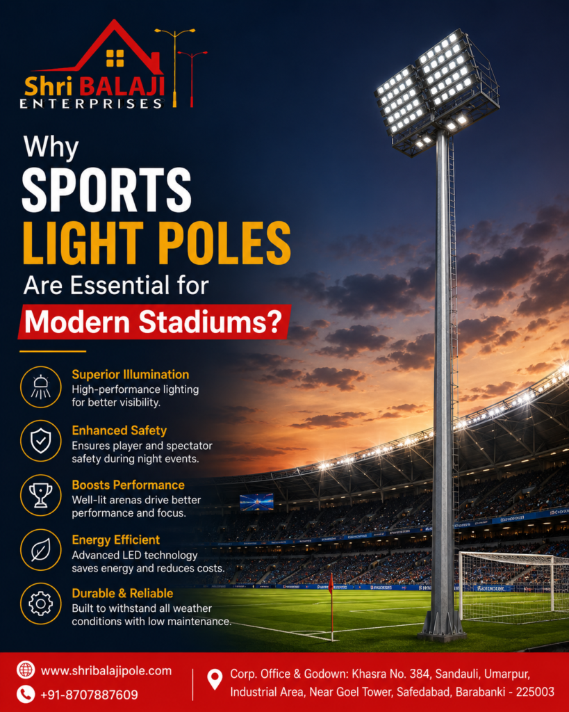 Sports Light Pole Manufacturers